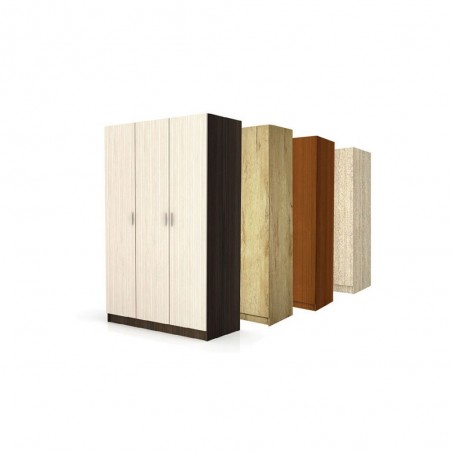 Ντουλάπα Τρίφυλλη 120Χ191Χ 52.5εκ. City 9 GENOMAX 5348