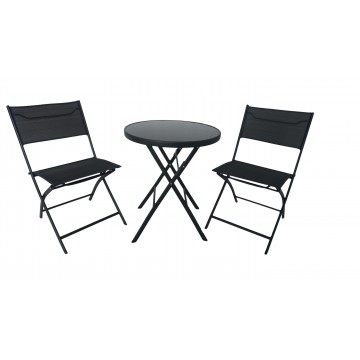 σετ εξωτερικού χώρου τριών τεμαχίων