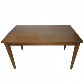 Τραπέζι Τ50 επεκτεινόμενο 150εκ ξύλινο χρώματος καρυδιά ανοιχτό