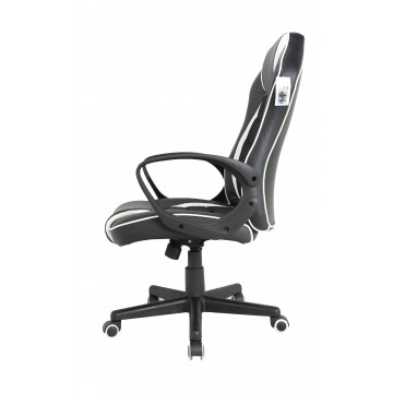 ΚΑΡΕΚΛΑ ΓΡΑΦΕΙΟΥ GAMING ΜΑΥΡΟ ΑΣΠΡΟ