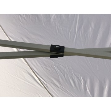 Πανί ανταλλακτικό 260gr με επικαλυψη PVC αδιάβροχο λευκό για κιόσκι τέντα 3m*3m με ύψος 3 μέτρα