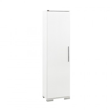 Ντουλάπι μπάνιου κουζίνας στήλη λευκή με ράφια 45x32x169 εκ