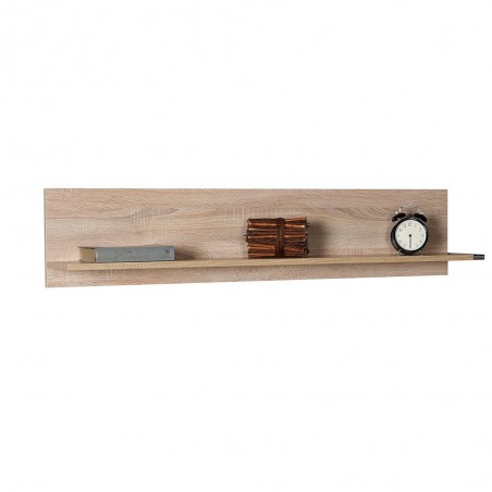 Ράφι τοίχου με πλάτη φυσικό sonoma RAF-11-SS-1 120x20x25 εκ