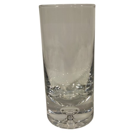 Ποτήρι νερού σετ 6 τεμ σωλήνας με εσωτερική μπίλια από φυσητό γυαλί 8*16εκ