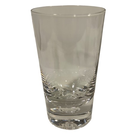 Ποτήρι νερού σετ 6 τεμ κωνικό με εσωτερική μπίλια από φυσητό γυαλί 9*16εκ