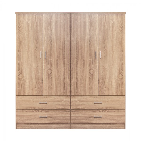 ΣΕΤ 2 ΤΜΧ ΝΤΟΥΛΑΠΑ 4ΦΥΛΛΗ ΜΕ 4 ΣΥΡΤΑΡΙΑ SONAMA 160X42X181 HM11349.02