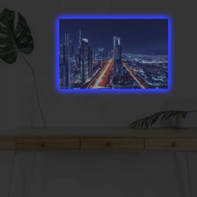 ΠΙΝΑΚΑΣ ΜΕ LED ΝΥΧΤΕΡΙΝΗ...