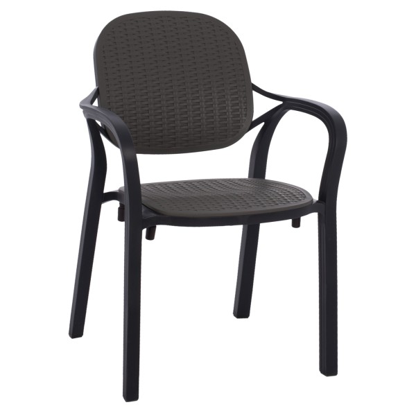 ΠΟΛΥΘΡΟΝΑ ΠΟΛΥΠΡΟΠΥΛΕΝΙΟΥ HM5820.10 ΑΝΘΡΑΚΙ 58x57x81 εκ.