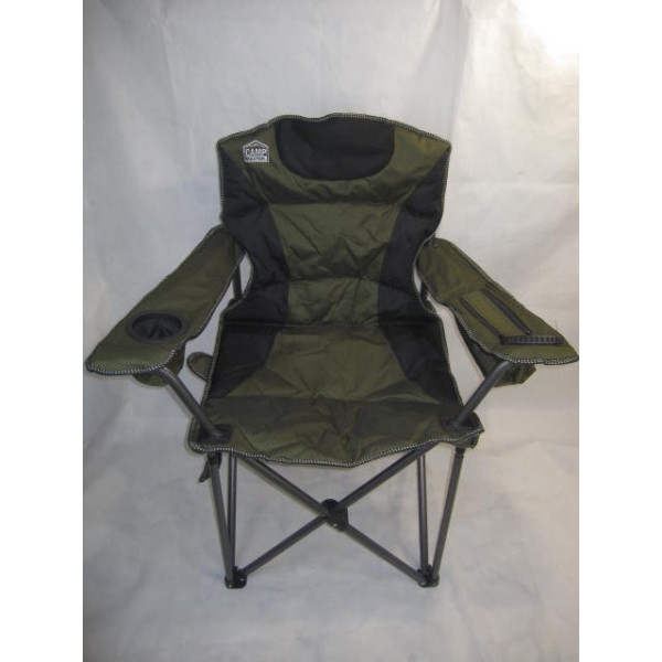 Καρέκλα Παραλίας camping πτυσσόμενη XXXL βαρέως τύπου C3002W Μεταλλική 98x62x107εκ