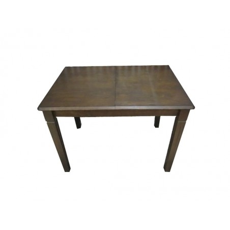 Τραπέζι επεκτεινόμενο με μηχανισμό από μασίφ ξύλο καρυδιάς διαστάσεων 110/140*80*75εκ.