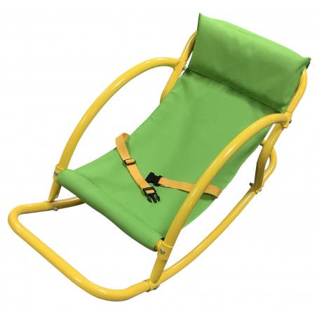 Κούνια παιδική relax μεταλλική λαχανι