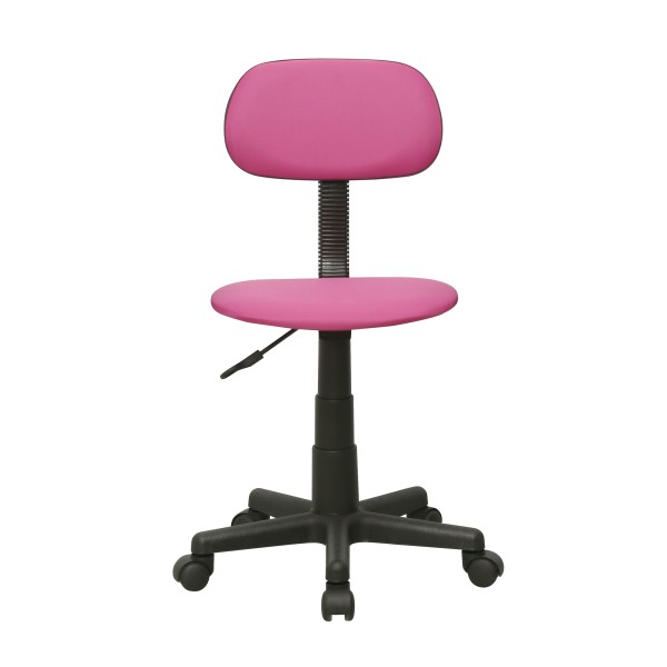 Παιδική καρέκλα εργασίας από ύφασμα σε χρώμα ροζ QZY-A18 54x12.5x48