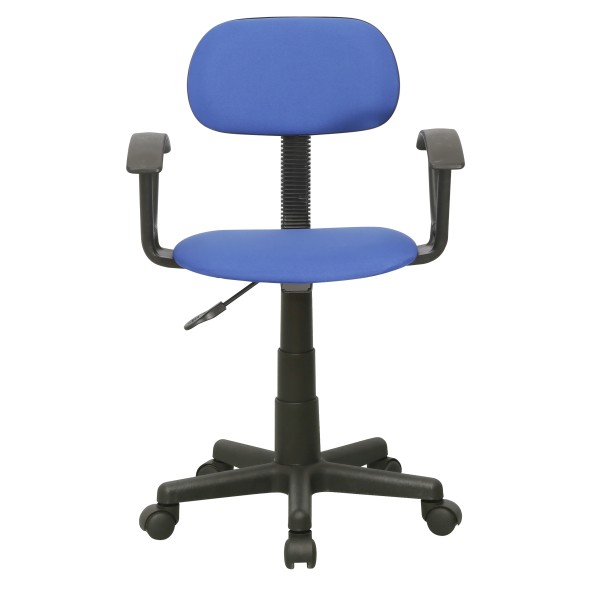 Παιδική καρέκλα εργασίας με μπάτσα από ύφασμα σε χρώμα μπλε QZY-A18R 51x17x47.5