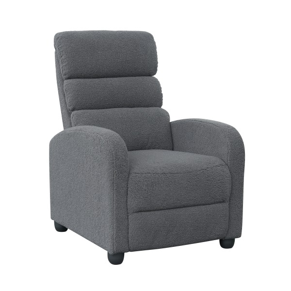 Πολυθρόνα από ύφασμα Teddy Bear σε ανθάκι χρώμα MR-RC001 65x88x99