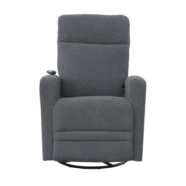 Πολυθρόνα από ύφασμα Teddy Bear σε ανθάκι χρώμα MR-2233 77x85x104