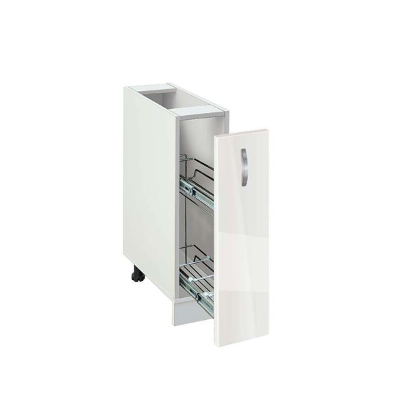 Ντουλάπι Κουζίνας επιδαπέδιο 20εκ., No 201 B, Genomax