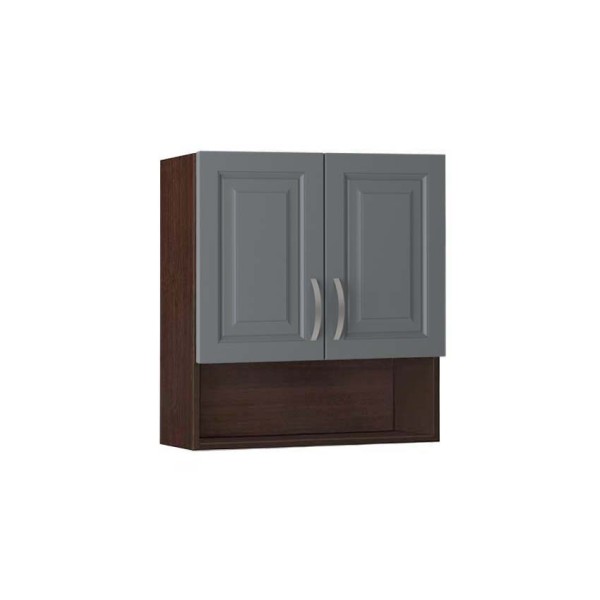 Ντουλάπι Κουζίνας κρεμαστό με ράφι 60εκ, No 60 P MDF, Genomax