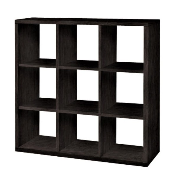 Κυβική βιβλιοθήκη 3x3 110cm βέγγε