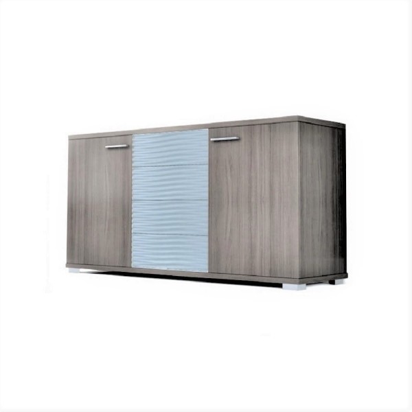 Μπουφές "Βαλεντίνο" 150cm σταχτί