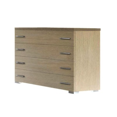 Τουαλέτα-συρταριέρα δρυς