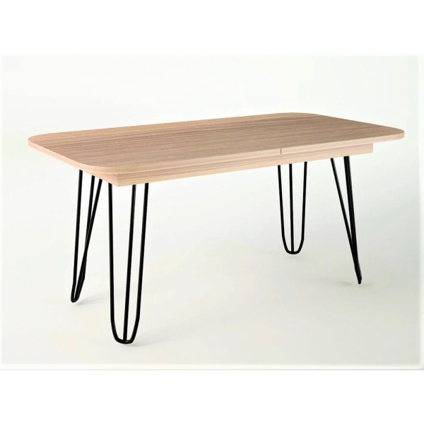 Τραπέζι "ΔΙΑΣ" 160cm ανοιγόμενο δρυς