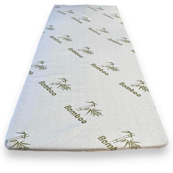 Ανωστρωμα Memory Foam Bamboo για στρώμα μονό με φερμουάρ για ευκολο πλύσιμο 90x200x6εκ Φανταστικό!!!! και οικονομικό