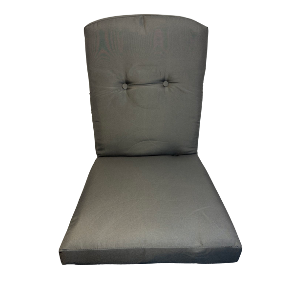 Μαξιλάρι γκρι από αδιάβροχο πολυεστερικό ύφασμα μεγάλου μεγέθους 51x115x8εκ