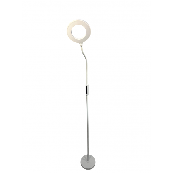 Επιδαπέδιο Φωτιστικό 8310 LED 10W Λευκό 19x170cm για Μακιγιάζ και Αισθητική