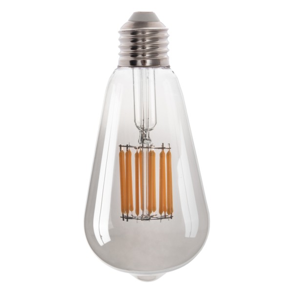 ΛΑΜΠΤΗΡΑΣ HM4189.03 LED FILAMENT 12W E27 2700K SMOKE